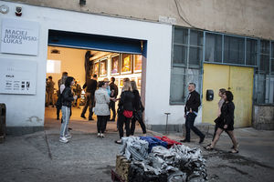 Wojciech Dziedzic - _DSC5815_chronogramy_wernisaz.JPG